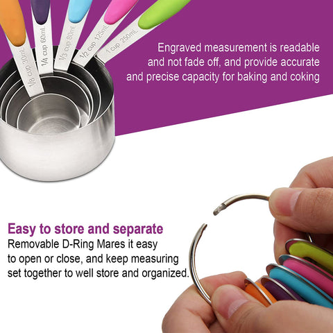 CONTROL KITCHEN dishwasher-safe steel spoons for easy cleaning after cooking.