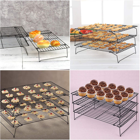 Coobbar rack draining grease and moisture for crisp results