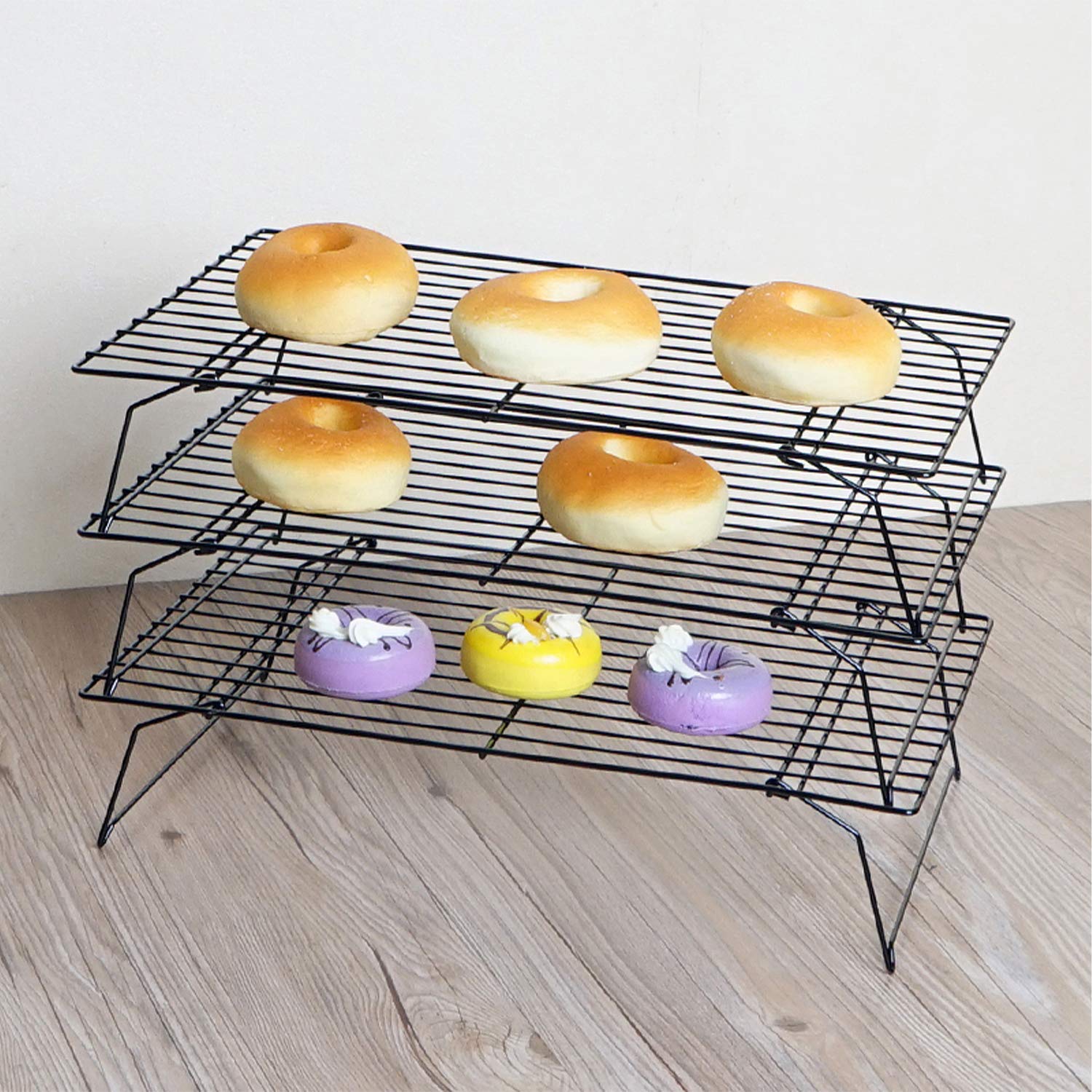 Coobbar 3-tier large-capacity surface suitable for pastries and meat