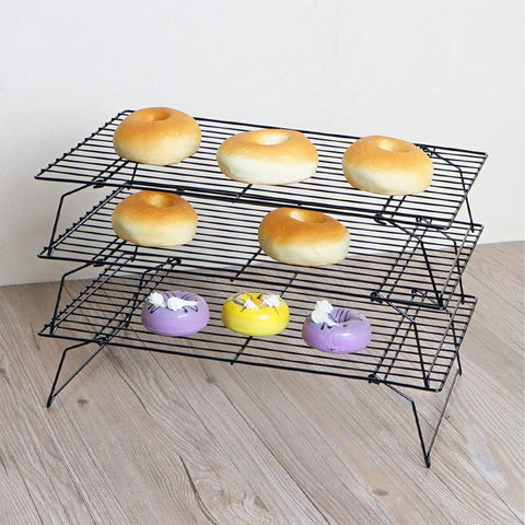 Coobbar 3-tier large-capacity surface suitable for pastries and meat