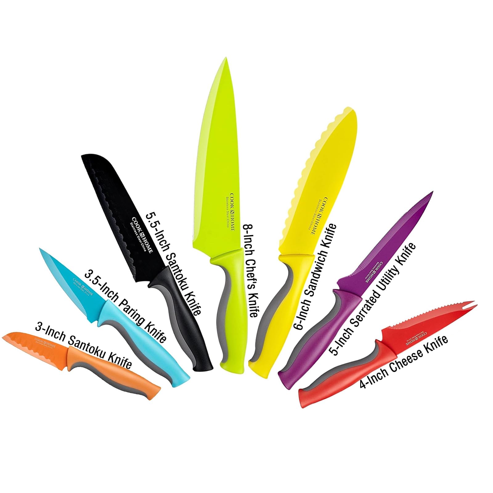 Cook N Home 6-inch sandwich knife ideal for sandwiches