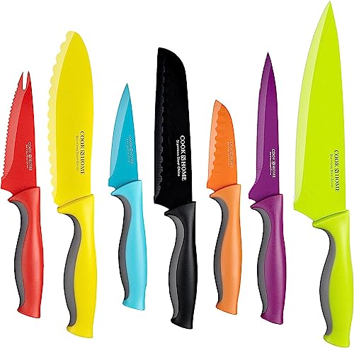 Cook N Home 8-inch chef knife enables precise slicing