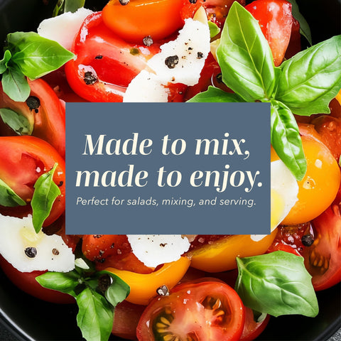 COOK WITH COLOR tight-fitting lids prevent spills during transport.
