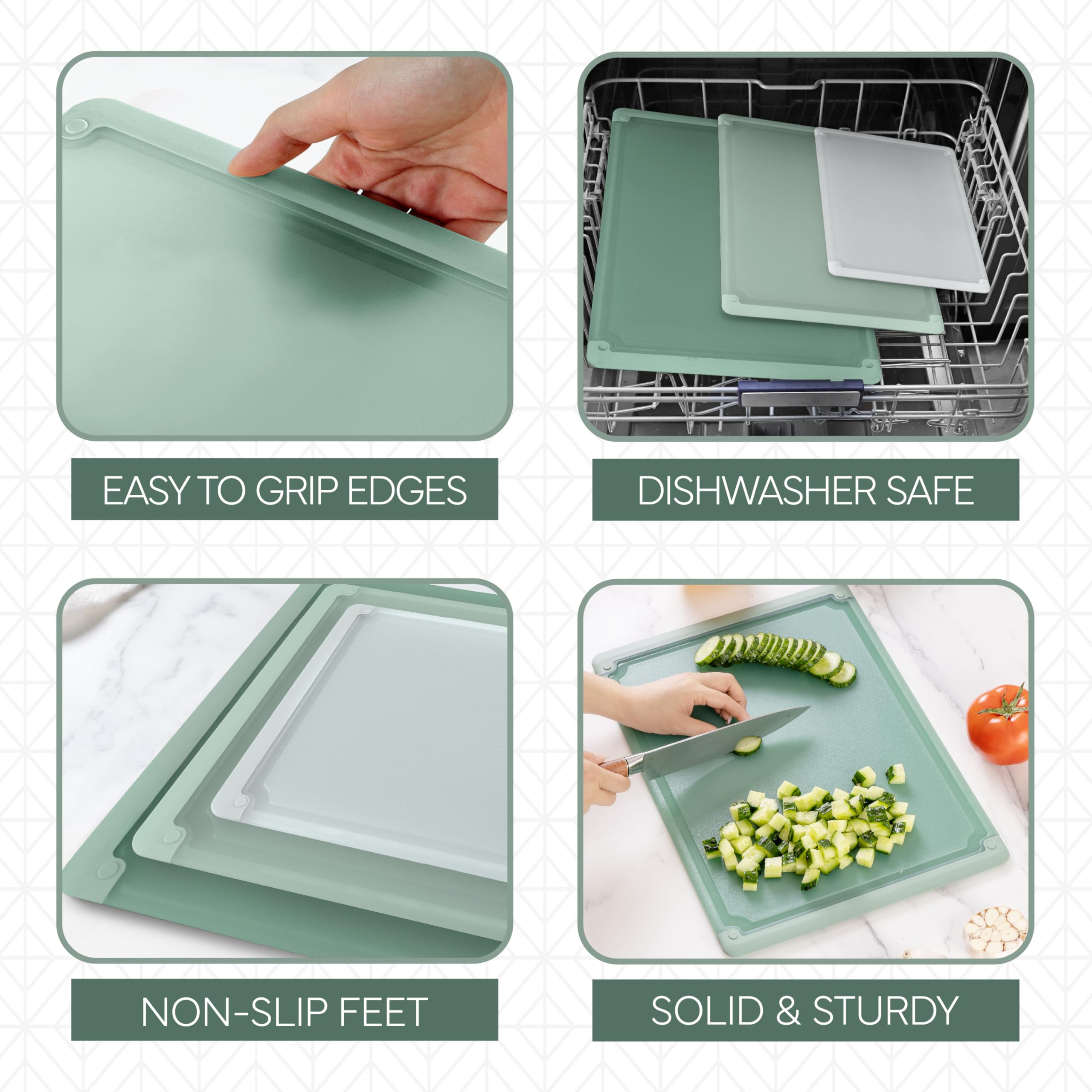 Cook with Color dishwasher safe design for easy cleanup after cooking