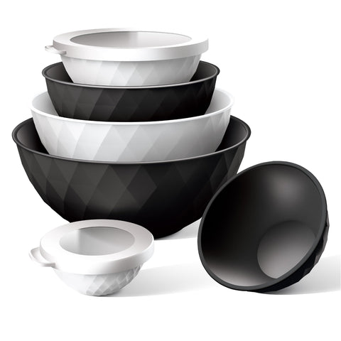 COOK WITH COLOR top-rack dishwasher-safe bowls for easy cleaning