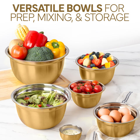 Cook With Color durable food-grade stainless steel is easy to clean.