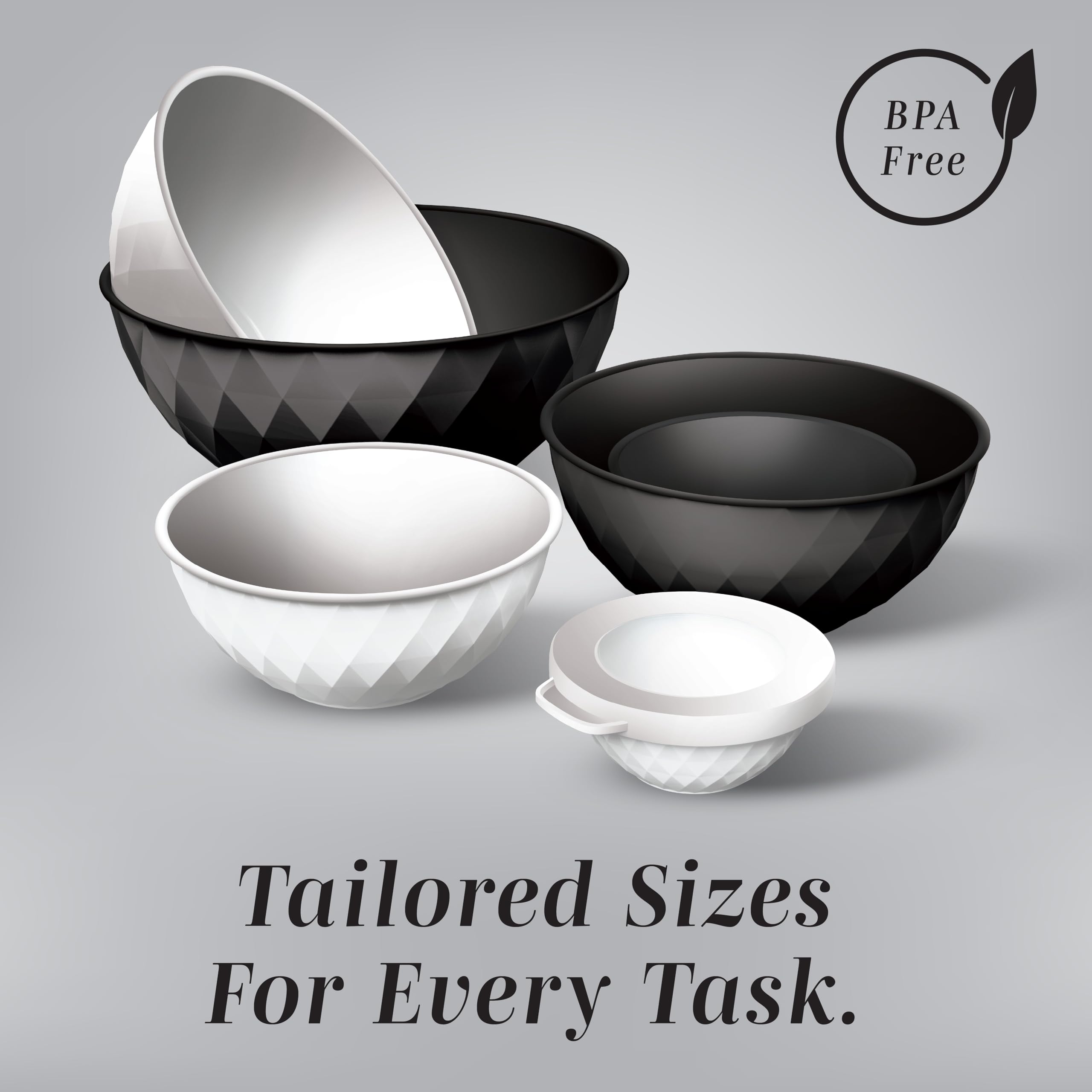 COOK WITH COLOR microwave-safe bowls for quick reheating and meal prep