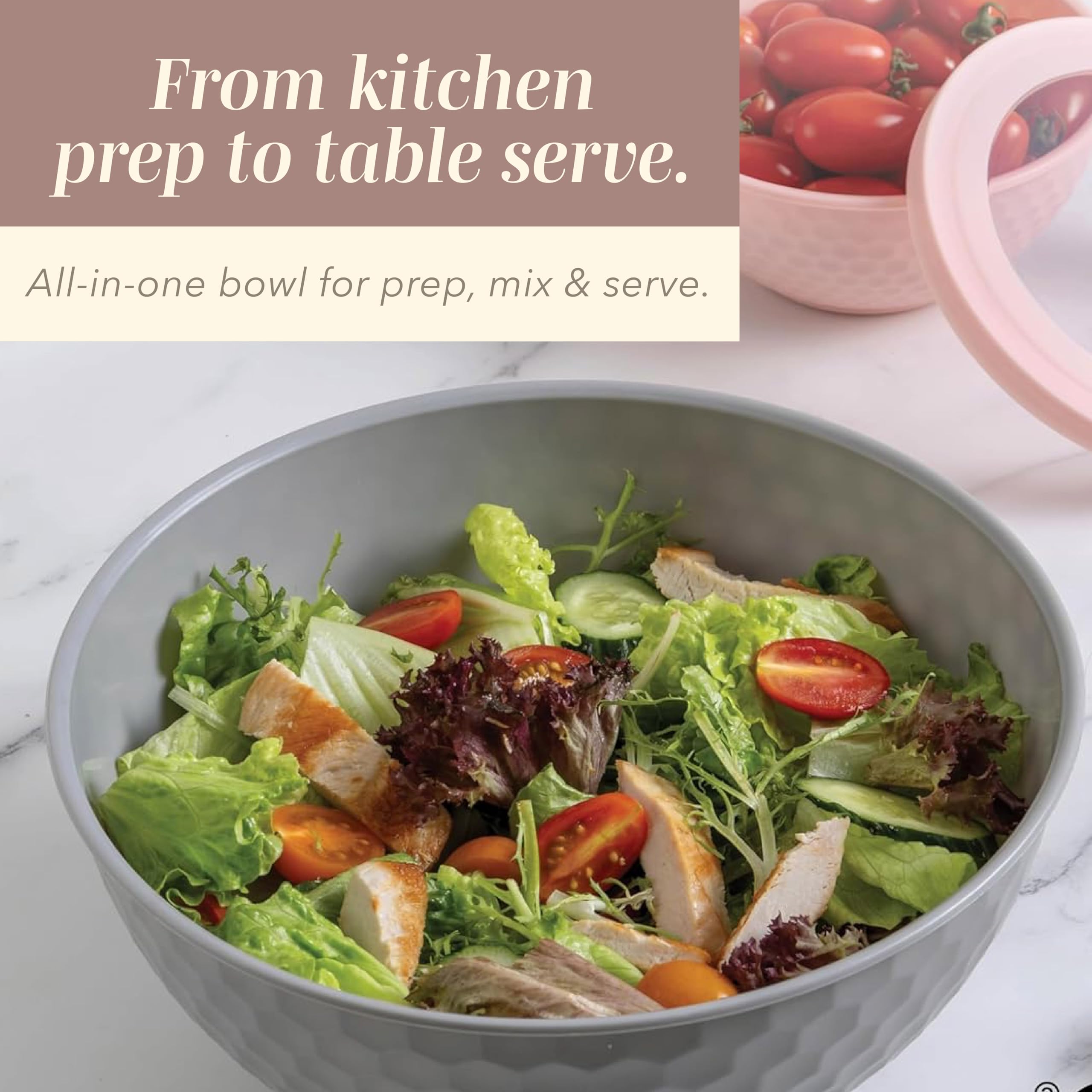 Cook With Color on-the-go bowls ideal for lunches and snacks.
