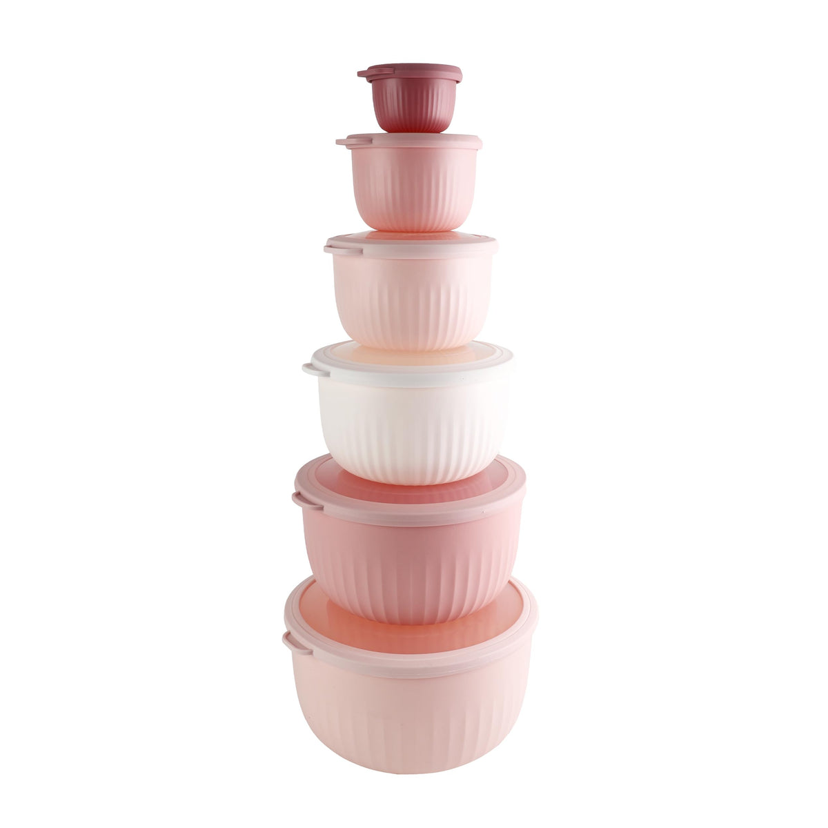 Cook with Color prep bowls with lids set for versatile mixing and easy storage.