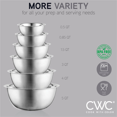 Cook With Color hand wash only care preserves the silver finish
