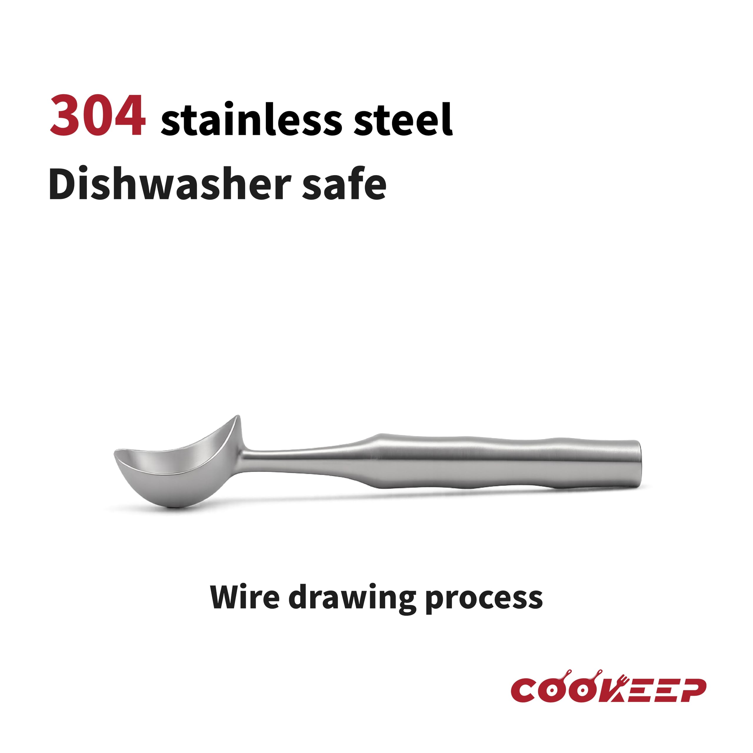cookeep perfect-sphere ice cream scoop delivers Instagram-worthy portions