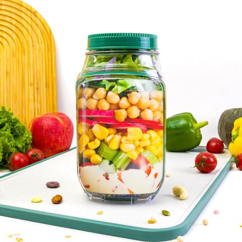 Cookeraa Salad Pod perfect for meal prep and storing prepped ingredients.