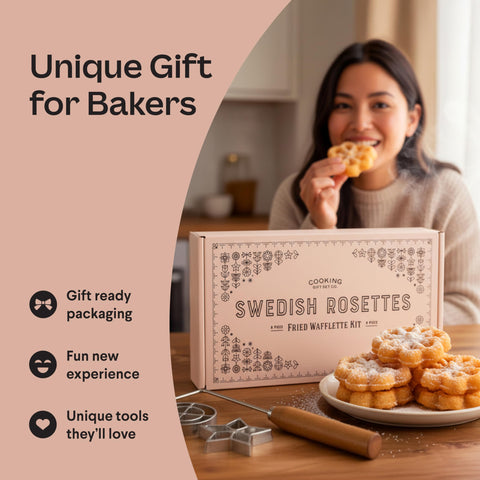 Cooking Gift Set easy-to-follow instructions with step-by-step video