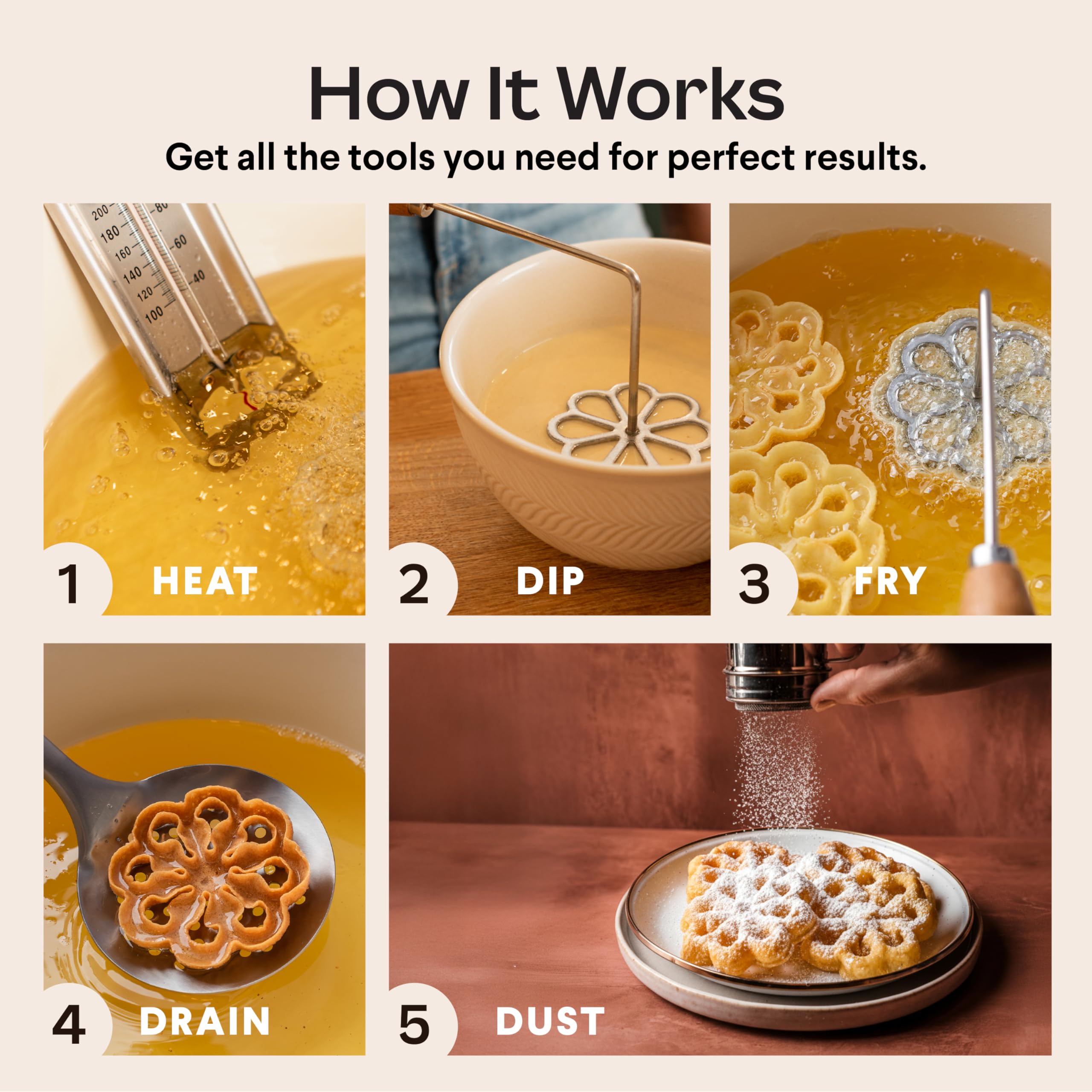 Cooking Gift Set funnel cake maker for fun shareable treats