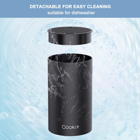 Cookit double-layer wavy slots hold blades upright with stability