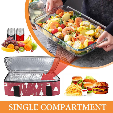 Cooklux casserole carrier with leak-proof design, easy cleanup after outings.