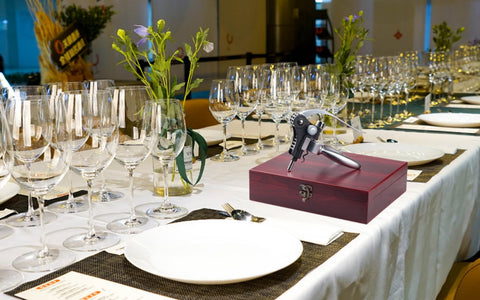 Cooko Wine Opener Set includes two extra screws for durable use