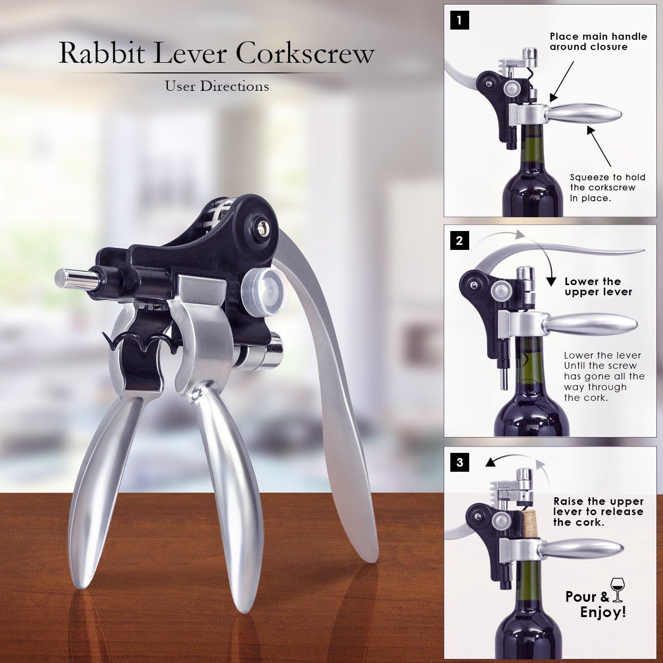 Cooko Wine Opener Set foil cutter cutting foil neatly for prep