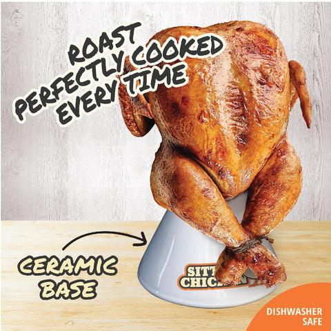 Cook's Choice Sittin' Chicken is dishwasher-safe for easy cleanup after holiday meals