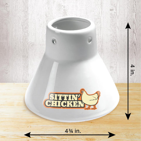 Cook's Choice Sittin' Chicken designed for versatile use in oven or grill