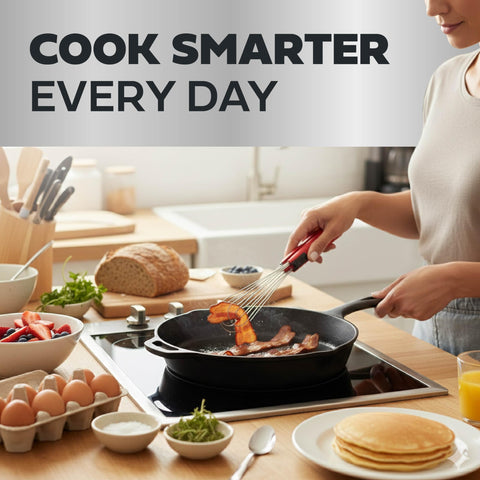 Cooks Innovations Foodie Tongs durable stainless steel for everyday use.