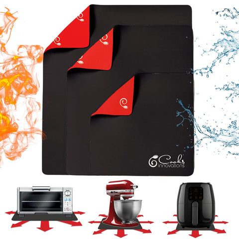 Cooks Innovations heat mats countertop protector safeguard surfaces from heat.