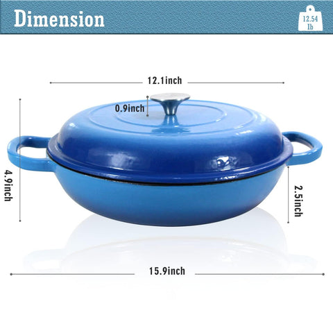 CookWin cast iron body offers durable heat retention for steady simmering.