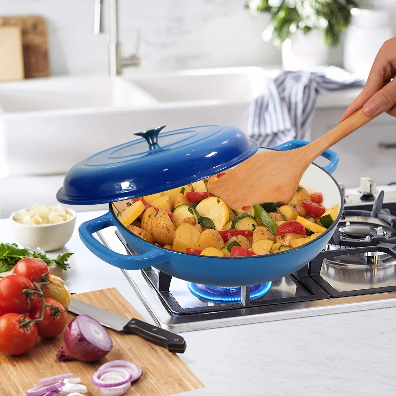 CookWin heavy-duty design supports long-lasting kitchen use.