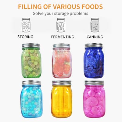 COOKWIN mason jar close-up emphasizes durable glass and color.