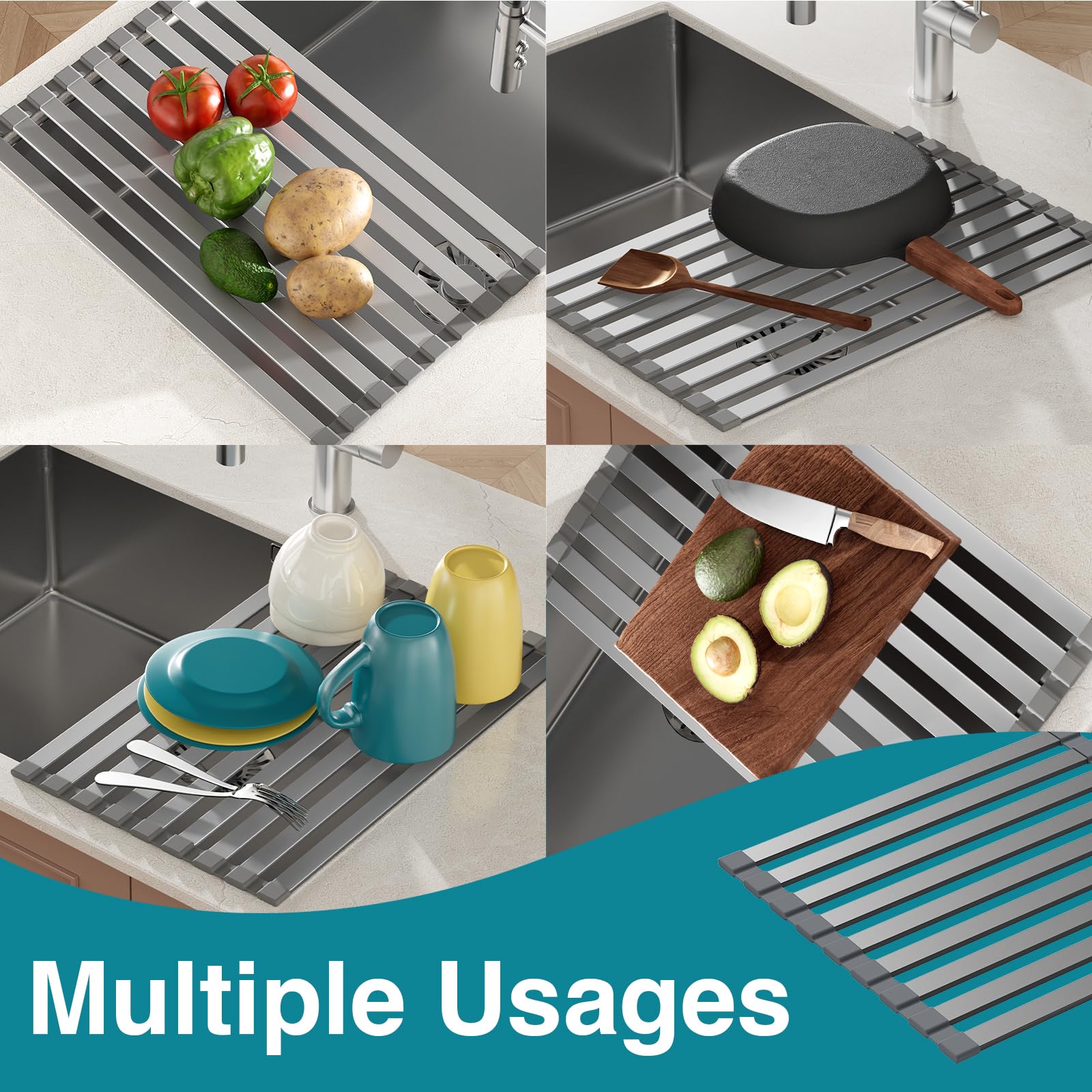 Cool-Angle foldable design allows easy storage after use.