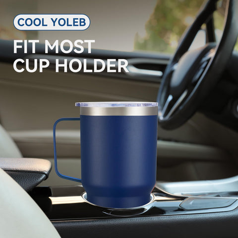 Cool Yoleb 18/8 stainless steel body resists rust and shattering.