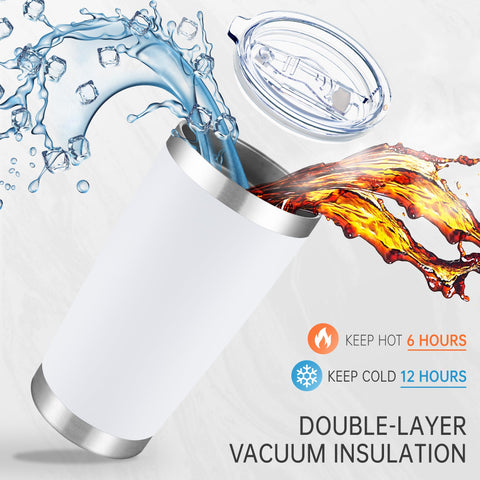 Cool Yoleb 20 oz tumbler stainless steel body highlights durable, rust-resistant construction