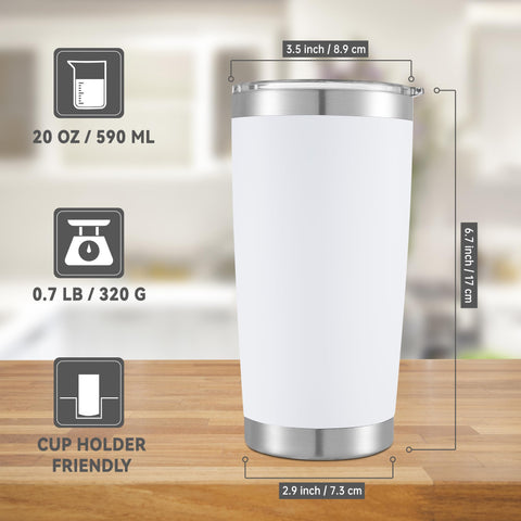 Cool Yoleb 20 oz tumbler vacuum insulation keeps drinks cold longer