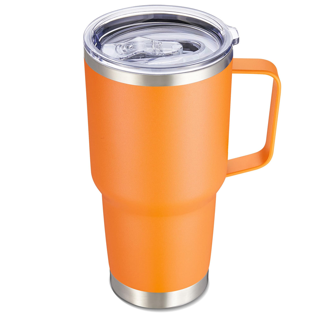 Cool Yoleb 30oz tumbler with handle and lid for easy transport.