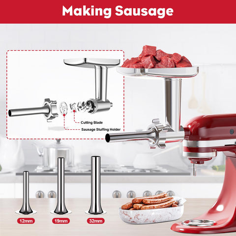 Durable Coolcook aluminum design ready for everyday KitchenAid use.