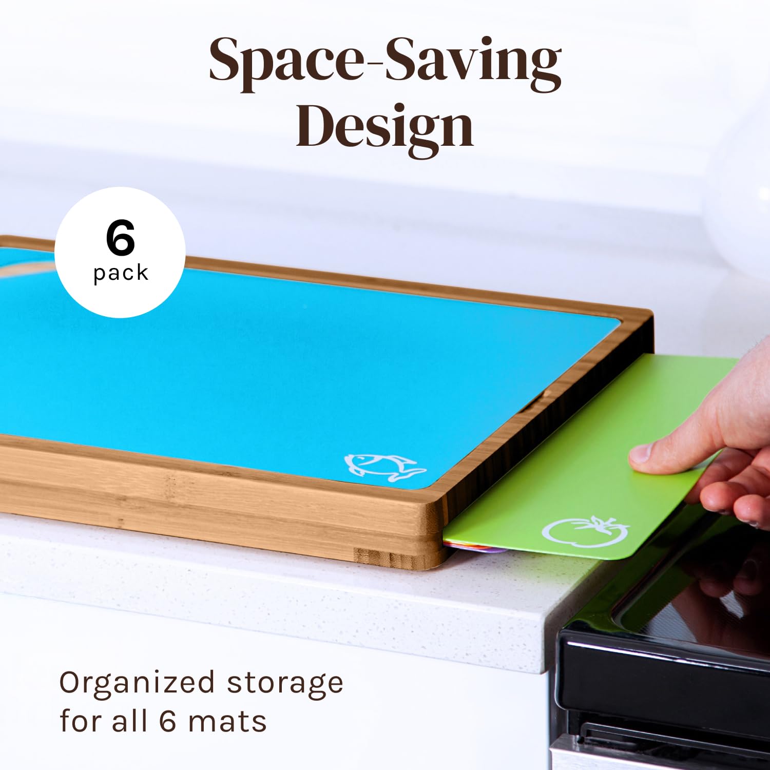 1 mm thick flexible mats for easy pouring and quick transfers in Cooler Kitchen set.