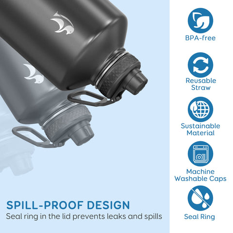 Coolflask gallon bottle triple insulation maintains cold or hot beverages.