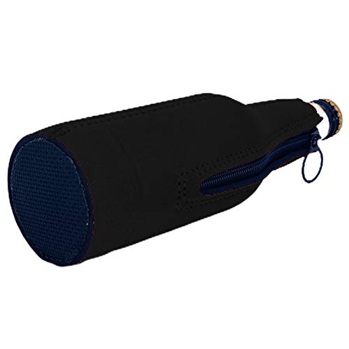 Coolie Junction non-slip bottom beer bottle coolie prevents table scratches.