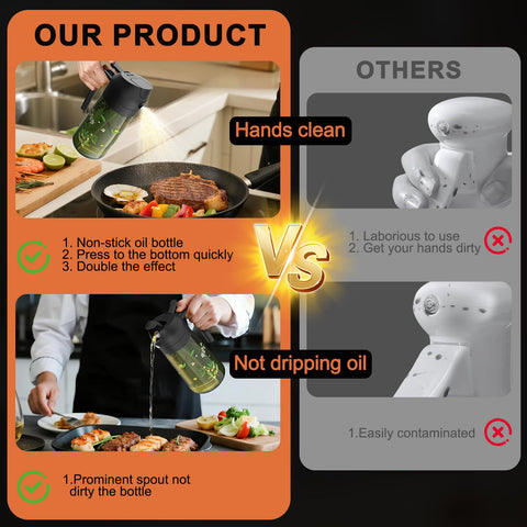 COOLMI ideal for salad, frying, baking and grilling.
