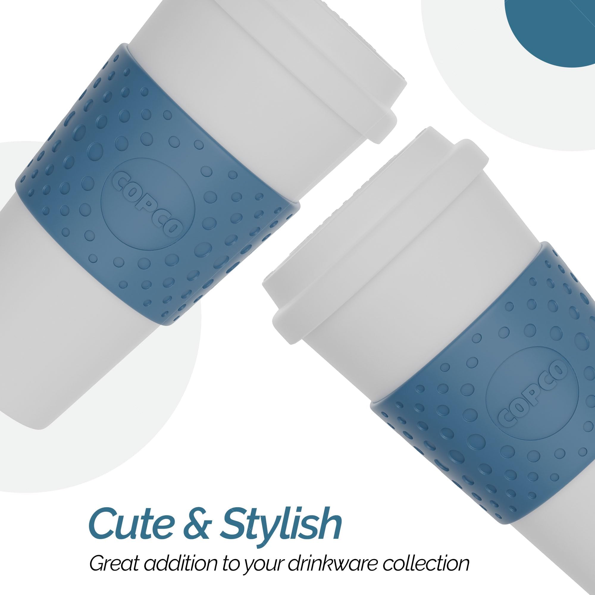 Copco Acadia BPA-free durable plastic supports everyday reuse.