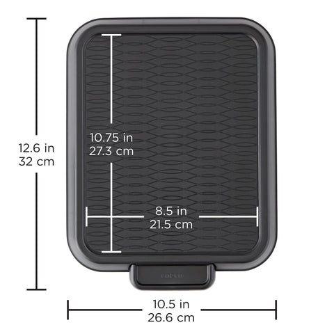 Copco Coffee Cab with non-slip base protects countertops during use.