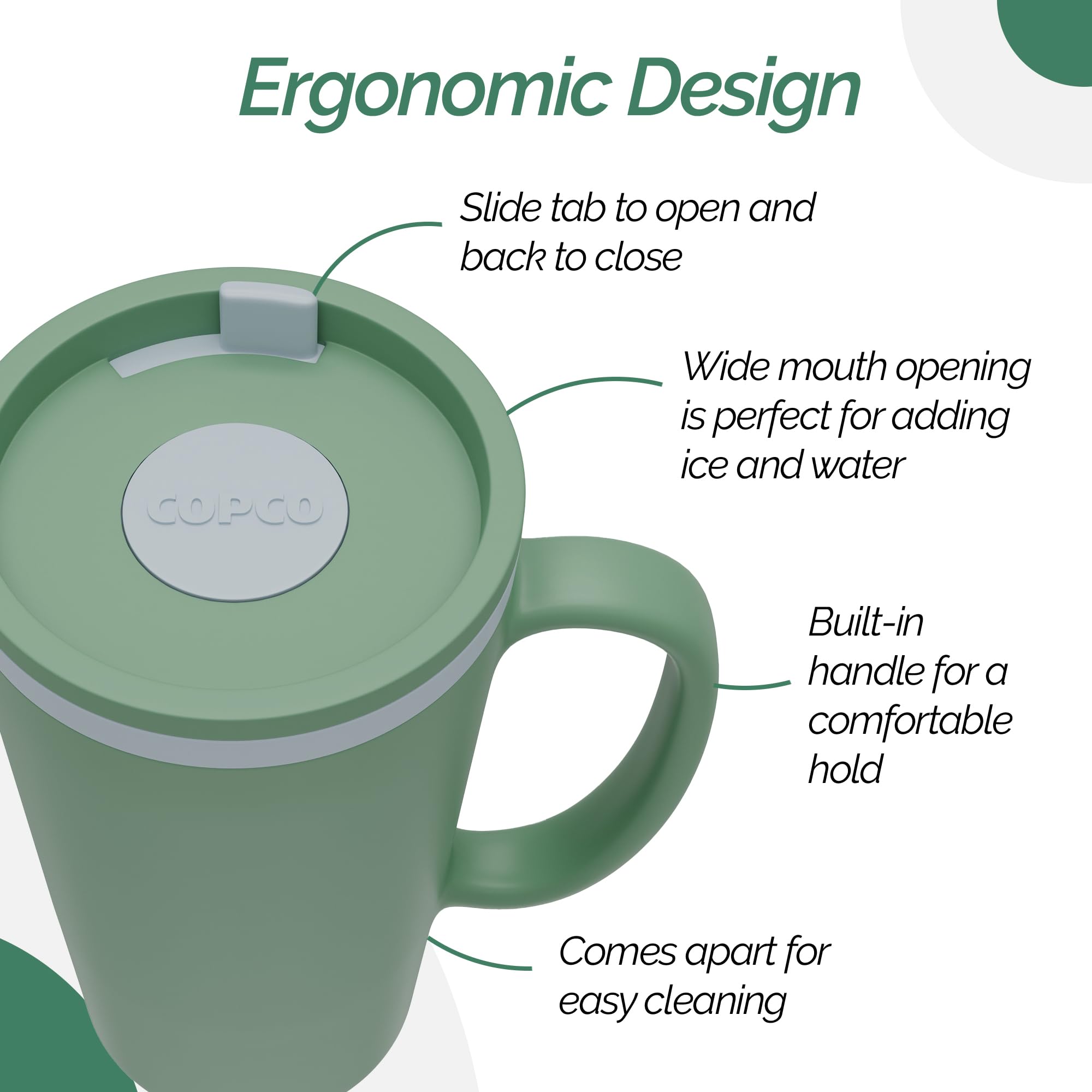 Copco Cone is microwave and dishwasher safe for easy cleaning