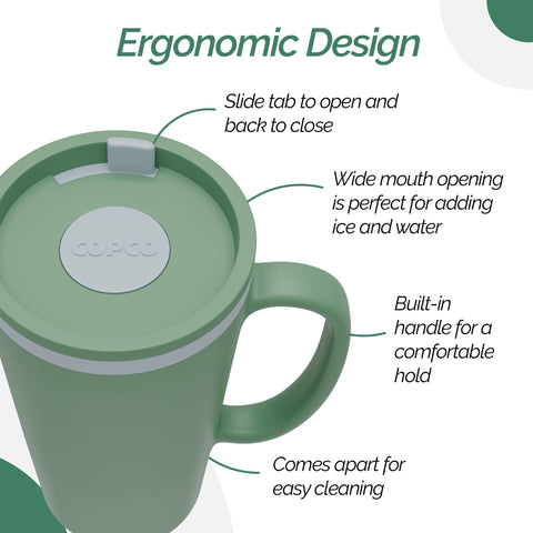 Copco Cone is microwave and dishwasher safe for easy cleaning