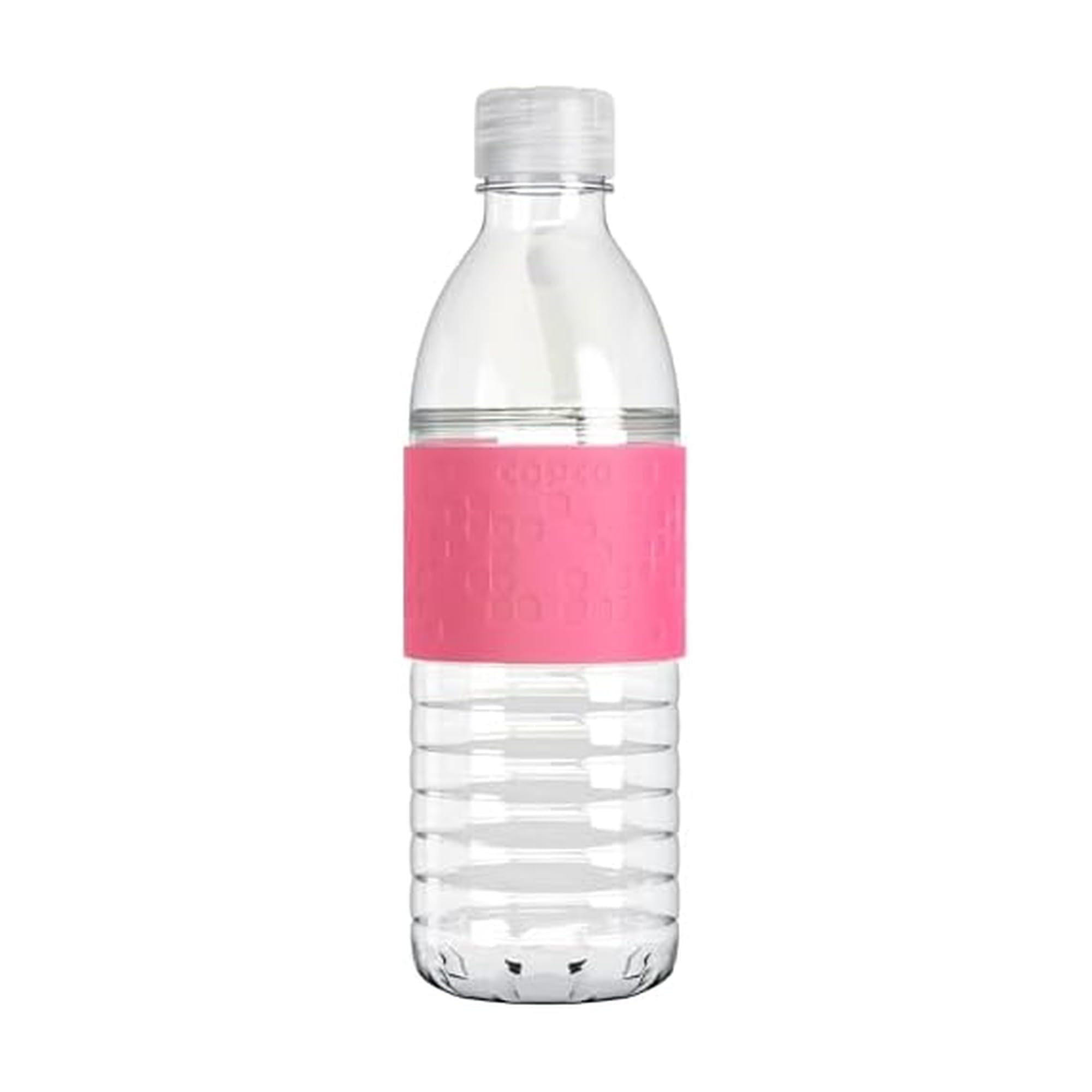Copco Hydra pink bottle with twist-body refill for quick hydration on the go.