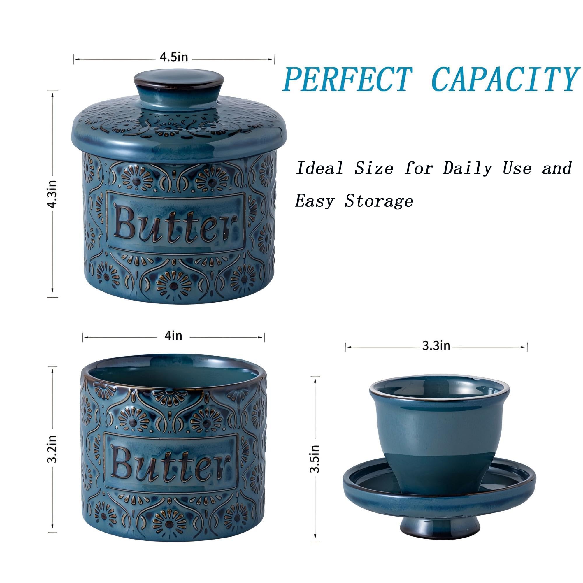 COPORISO easy-use kitchen butter keeper for quick spreading at hand.