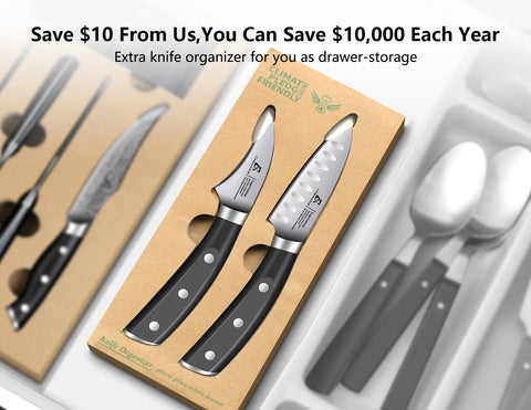 CoquusAid fruit garnish knife for elegant toppings