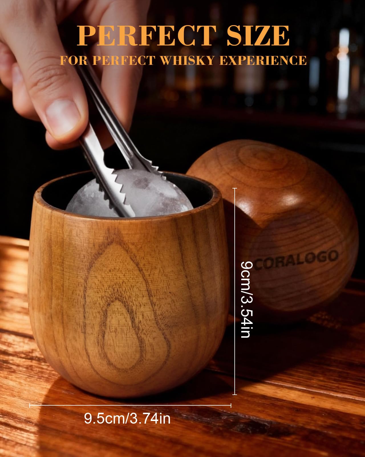Coralogo barrel-design gift box showcasing premium craftsmanship