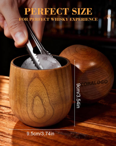 Coralogo barrel-design gift box showcasing premium craftsmanship