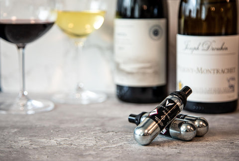 CORAVIN Argon Capsules ready to use with Timeless and Pivot systems
