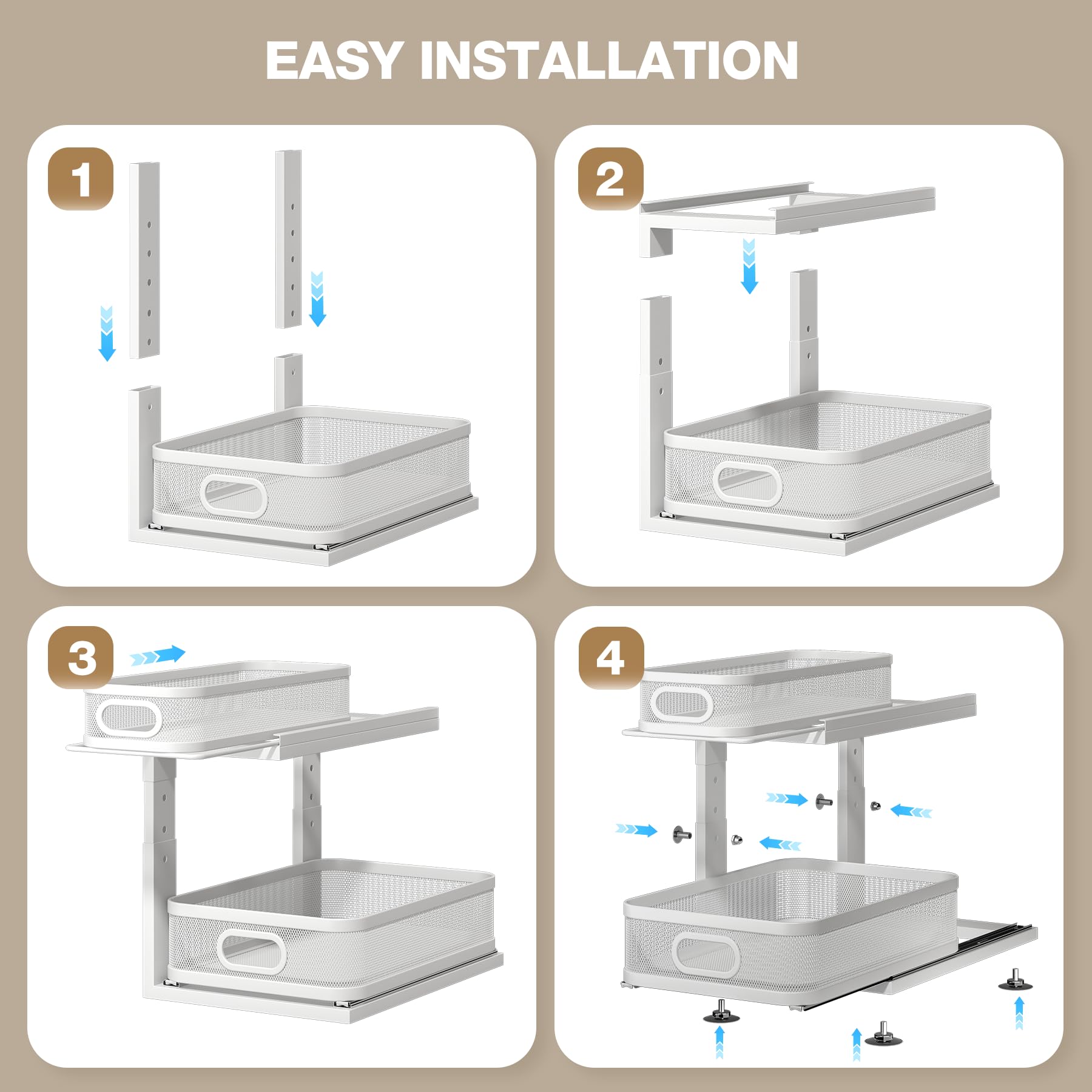 Corbyles easy-assembly with mostly pre-integrated components